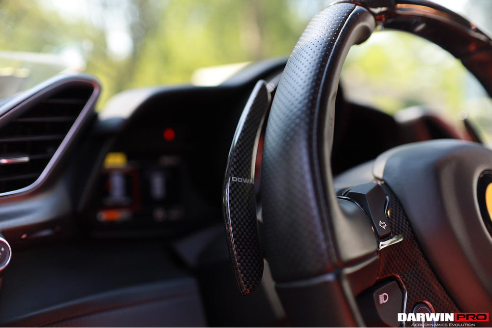 2015-2020 Ferrari 488 GTB/Spyder Dry Carbon Fiber Paddles Shift