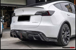  2020-2023 Tesla Model Y IMP Performance Carbon Fiber Rear Diffuser - DarwinPRO Aerodynamics 
