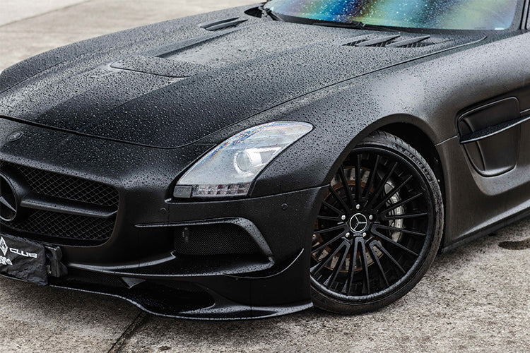 2010-2015 Mercedes Benz W197 SLS AMG BKSS Style Carbon Fiber Hood - DarwinPRO Aerodynamics