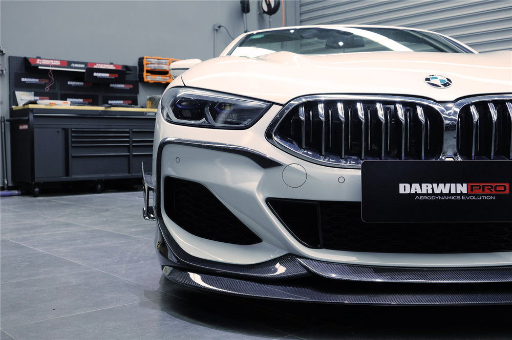 2018-2022 BMW 8 Series G14 Convertible/G15 Coupe/G16 4DR-Gran Coupe 840/850 IMP Performance Carbon Fiber Front Lip - DarwinPRO Aerodynamics