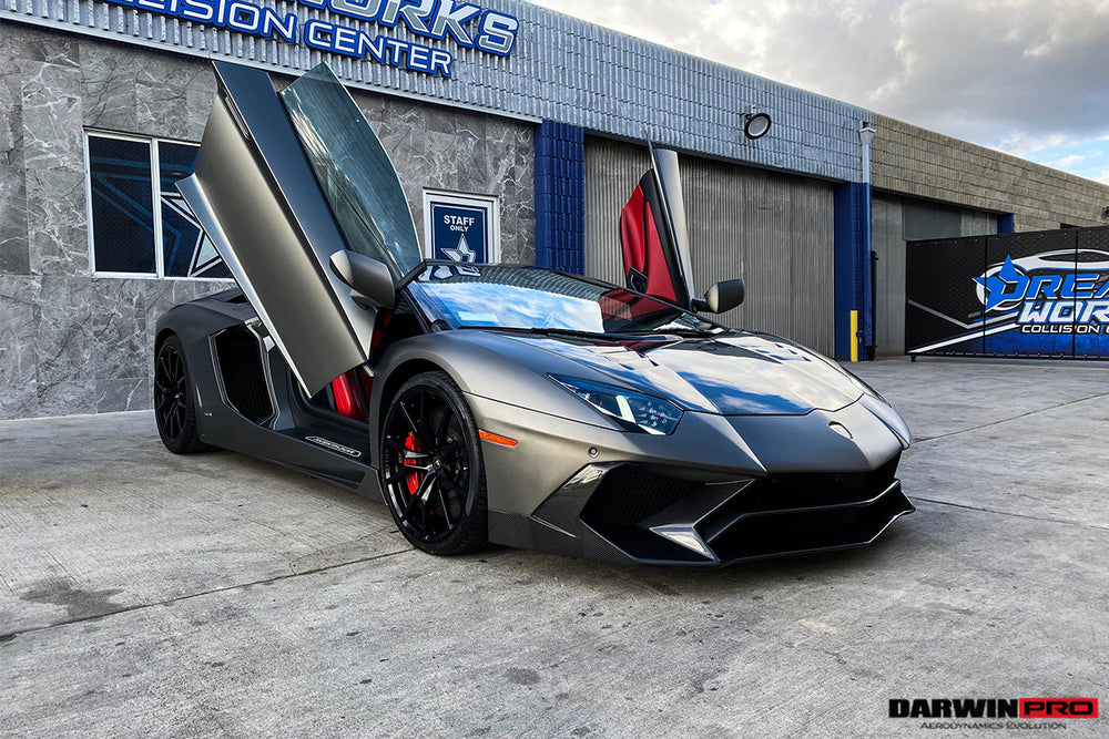 2011-2021 Lamborghini Aventador LP700 LP740 Coupe/Roadster BKSS Style Hood - DarwinPRO Aerodynamics