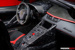  2013-2016 Lamborghini Aventador LP700 Roadster Carbon Fiber Center Control Surround Panel - DarwinPRO Aerodynamics 