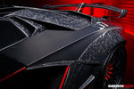  2011-2016 Lamborghini Aventador LP700 Coupe/Roadster Carbon Fiber Engine Air Intakes - DarwinPRO Aerodynamics 