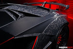 2013-2016 Lamborghini Aventador LP700 LP740 Roadster Carbon Fiber Rear Intake Panel - DarwinPRO Aerodynamics 