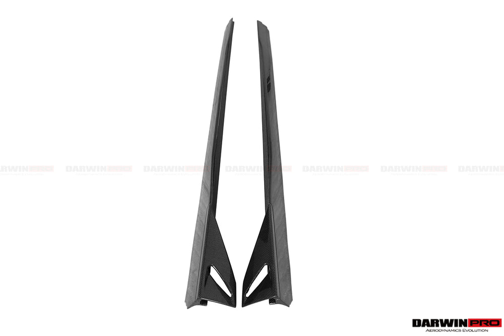 2015-2020 Lamborghini Huracan LP610/LP580 AO Style Carbon Fiber Side Skirts - DarwinPRO Aerodynamics