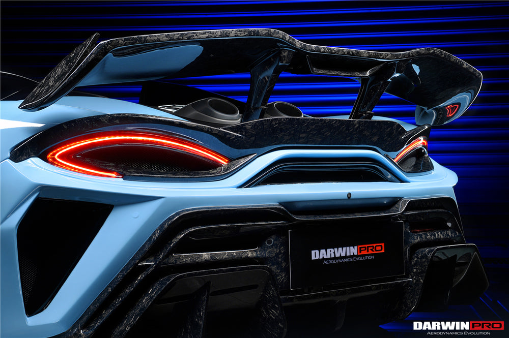 2015-2021 McLaren 540c/570c/570gt BKSS Style Rear Bumper and Wing - DarwinPRO Aerodynamics