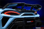  2018-2021 McLaren 600lt BKSS Style Partial Carbon Fiber Rear Bumper - DarwinPRO Aerodynamics 