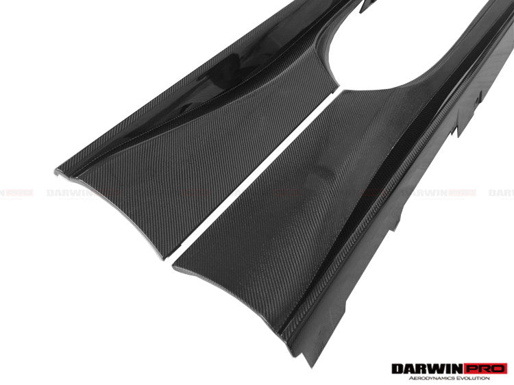 2015-2020 Ferrari 488 GTB/Spyder Side Skirts - DarwinPRO Aerodynamics