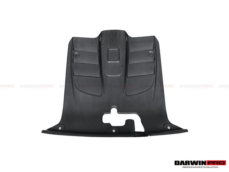 2012-2017 Ferrari F12 Berlinetta Dry Carbon Fiber Engine Cover - DarwinPRO Aerodynamics