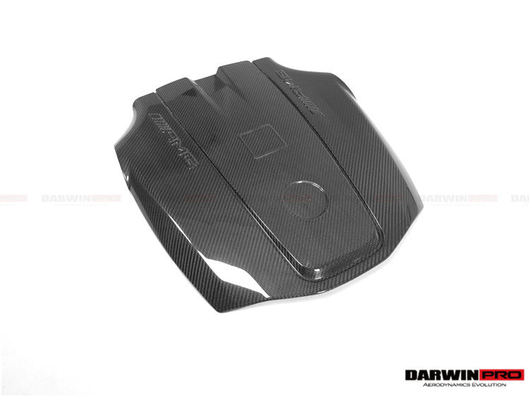 2015-2020 Mercedes Benz AMG GT/GTS Autoclave Carbon Fiber Engine Cover Replacement - DarwinPRO Aerodynamics