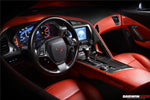  2013-2019 Corvette C7 Z06 Grandsport Dry Carbon Fiber Interior Passenger Window Switch Side Armrest Panel Cover Trim - DarwinPRO Aerodynamics 