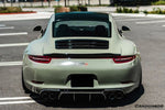  2012-2019 Porsche 911 991.1 991.2 Carrera & S & 4S & GTS  Coupe Only VRS Style Trunk Spoiler - Carbonado 