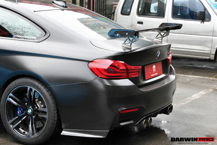 2014-2020 BMW M4 F82 GTS Style Trunk Spoiler - DarwinPRO Aerodynamics