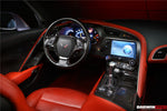  2013-2019 Corvette C7 Z06 Grandsport Dry Carbon Fiber Interior Door Handle Molding Cover Trims - DarwinPRO Aerodynamics 