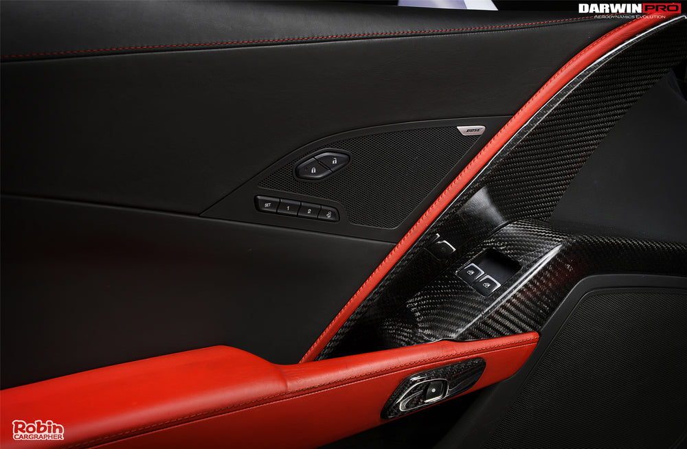 2013-2017 Corvette C7 Z51 Dry Carbon Fiber Interiors - DarwinPRO Aerodynamics