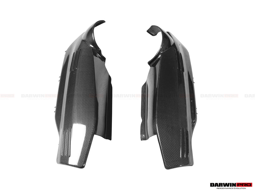 2015-2020 Ferrari 488 GTB/Spyder Dry Carbon Fiber Engine Cover Replacement - DarwinPRO Aerodynamics