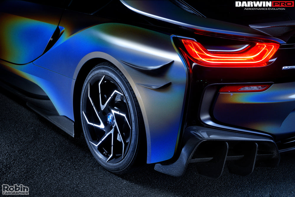 2014-2018 BMW i8 BZK Carbon Fiber Rear Canards