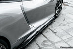 2020-2023 McLaren GT WP Style Dry Carbon Fiber Side Skirts - Carbonado 