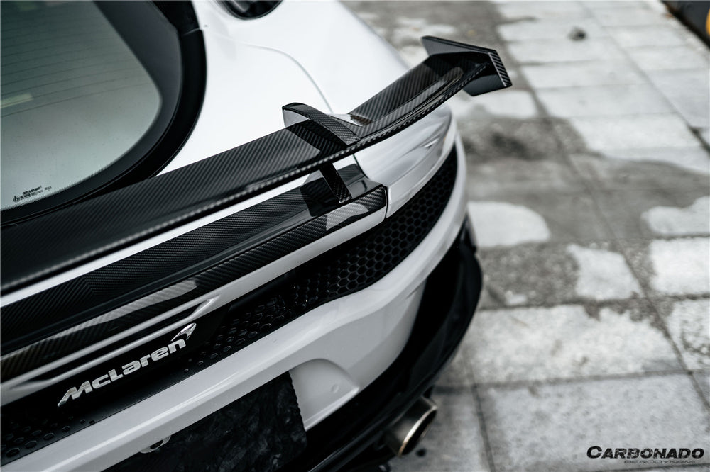 2020-2023 McLaren GT WP Style Dry Carbon Fiber Wing - Carbonado