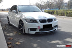  2008-2012 BMW 3 Series E90 LCI 1M Style Front Bumper with Lip Splitter - DarwinPRO Aerodynamics 