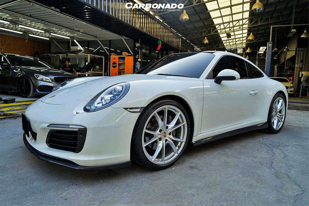 2016-2019 Porsche 911 991.2 Carrera/Targa/S/4S/GTS OD Style Front Lip - Carbonado