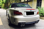  2008-2013 BMW 1 Series E82/E88 1M Style Rear Bumper - Carbonado 