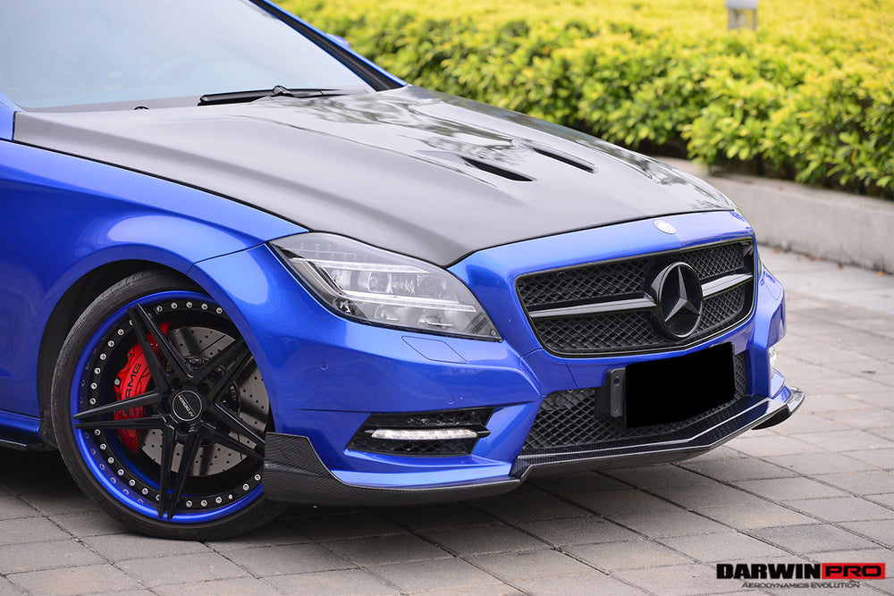 2011-2014 Mercedes Benz CLS Class W218 BKSS Style Front Lip (Not Fit AMG)