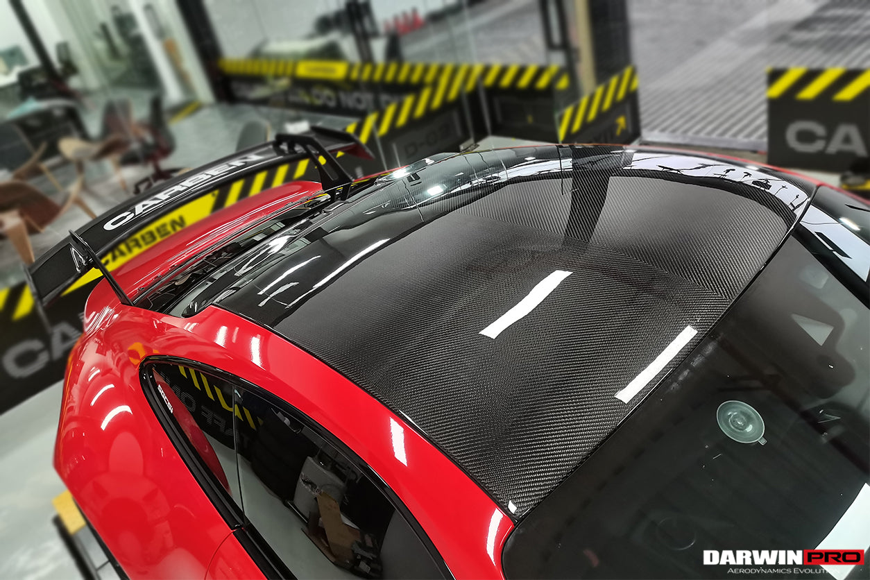 Pour Porsche 911 992 Taycan 2019-2023 Véritable fibre de carbone
