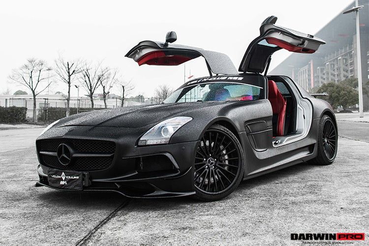 2010-2015 Mercedes Benz W197 SLS AMG BKSS Style Carbon Fiber Hood - DarwinPRO Aerodynamics