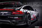  2016-2019 Porsche 911 991.2 Carrera /S GT2RS Style Partial Carbon Fiber Rear Bumper - DarwinPRO Aerodynamics 