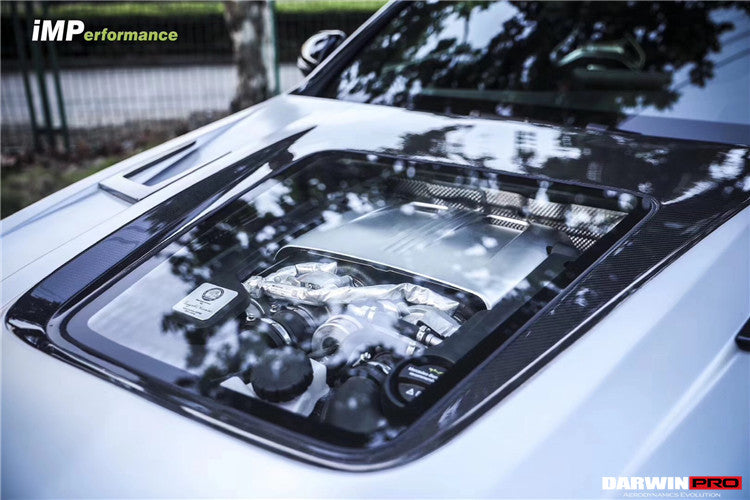 2015-2021 Mercedes Benz W205 C63/S AMG IMP Performance Partial Carbon Fiber Hood - DarwinPRO Aerodynamics