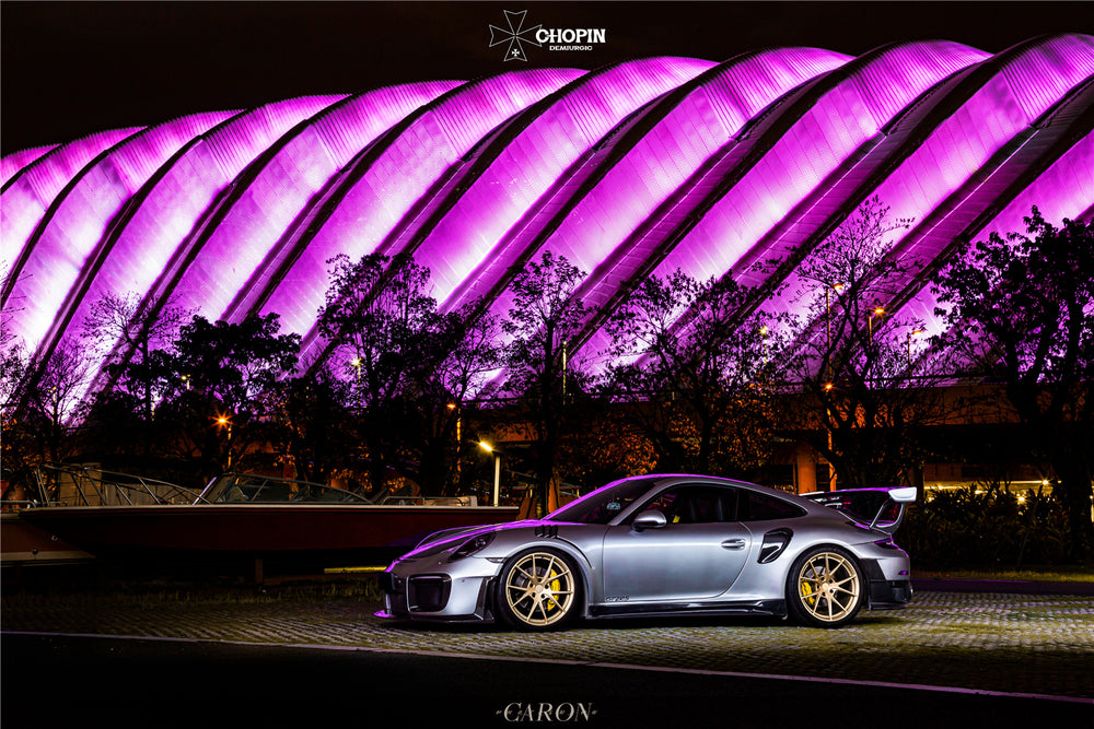 2012-2019 Porsche 911 991.1/991.2 Carrera/S GT2RS Style Carbon Fiber Quarter Panel Side Scoops - DarwinPRO Aerodynamics