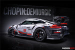  2016-2019 Porsche 911 991.2 Carrera & S & 4S GT2RS Style Carbon Fiber Trunk Spoiler Wing - DarwinPRO Aerodynamics 
