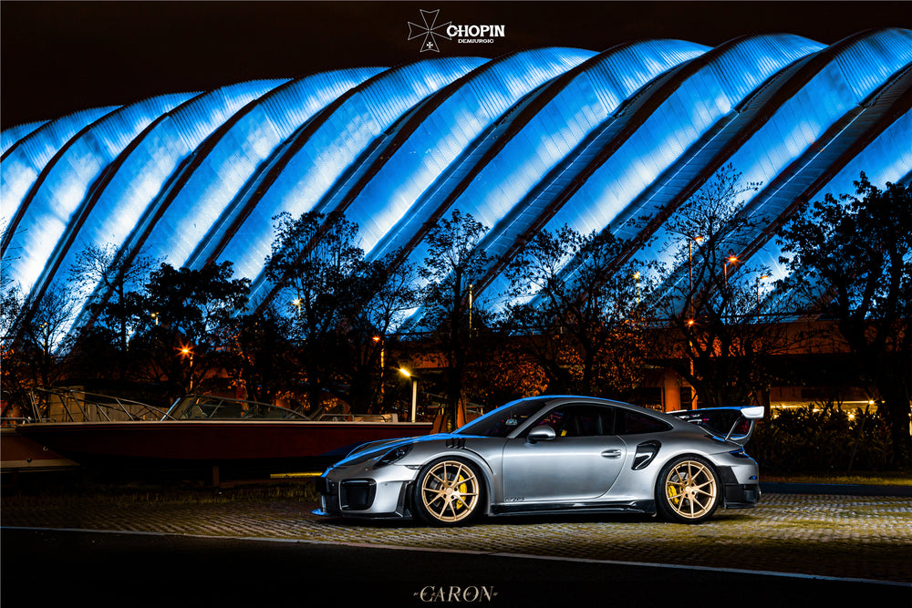 2016-2019 Porsche 911 991.2 Carrera /S GT2RS Style GT2RS Carbon Fiber Side Skirts - DarwinPRO Aerodynamics