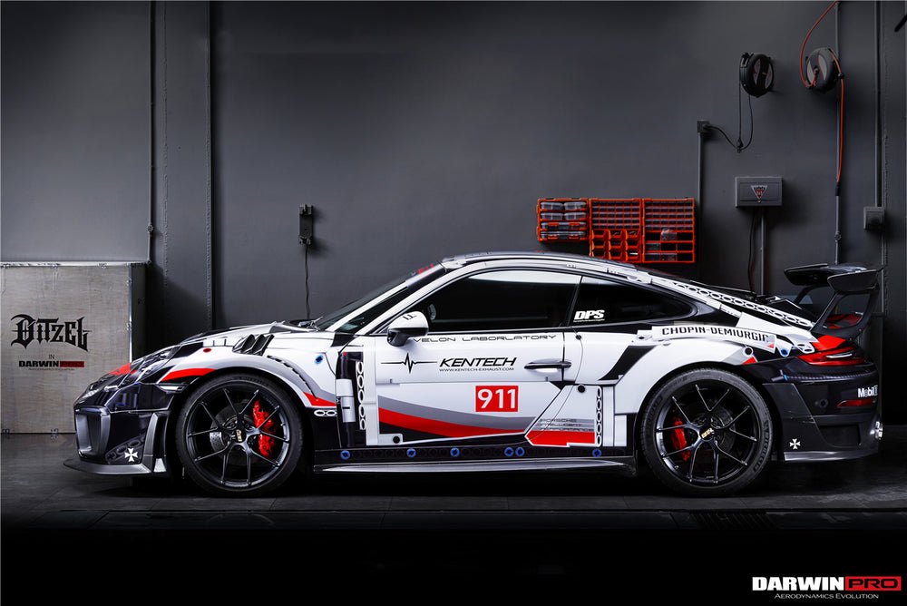 2016-2019 Porsche 911 991.2 Carrera /S GT2RS Style Partial Carbon Fiber Full Body Kit - DarwinPRO Aerodynamics