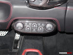  2010-2015 Ferrari 458 Coupe/Spyder/Speciale Dry Carbon Fiber AC Control Panel Cover - DarwinPRO Aerodynamics 