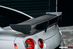 2008-2022 Nissan GTR R35 CBA/DBA/EBA NSM Style Carbon Fiber Trunk Spoiler - DarwinPRO Aerodynamics 