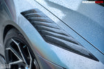  2014-2018 BMW i8 BZK Carbon Fiber Front Fender Vents - DarwinPRO Aerodynamics 