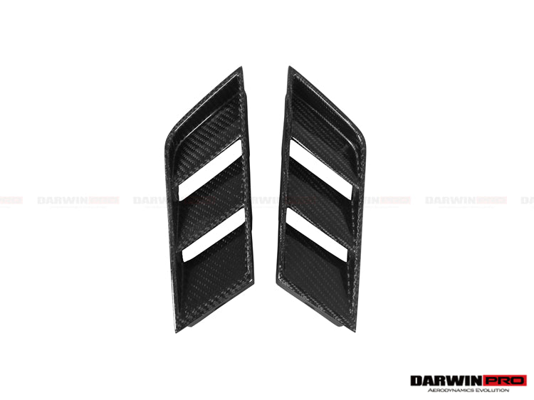 2017-2022 Nissan GTR R35 EBA Carbon Fiber Rear Diffuser Side Vents - DarwinPRO Aerodynamics