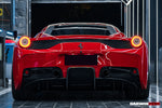  2013-2015 Ferrari 458 Speciale Rear Bumper w/ Diffuser - DarwinPRO Aerodynamics 