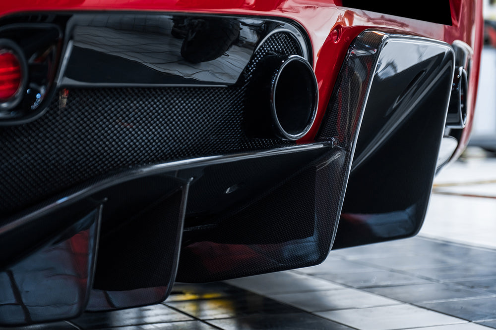 2013-2015 Ferrari 458 Speciale Carbon Fiber Rear Diffuser