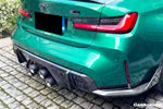  2021-UP BMW M3 G80 MP Style Dry Carbon Fiber Middle Rear Lip with Caps - DarwinPRO Aerodynamics 