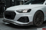  2020-2022 Audi RS4 B9.5 BKSS Style Carbon Fiber Front Lip - DarwinPRO Aerodynamics 