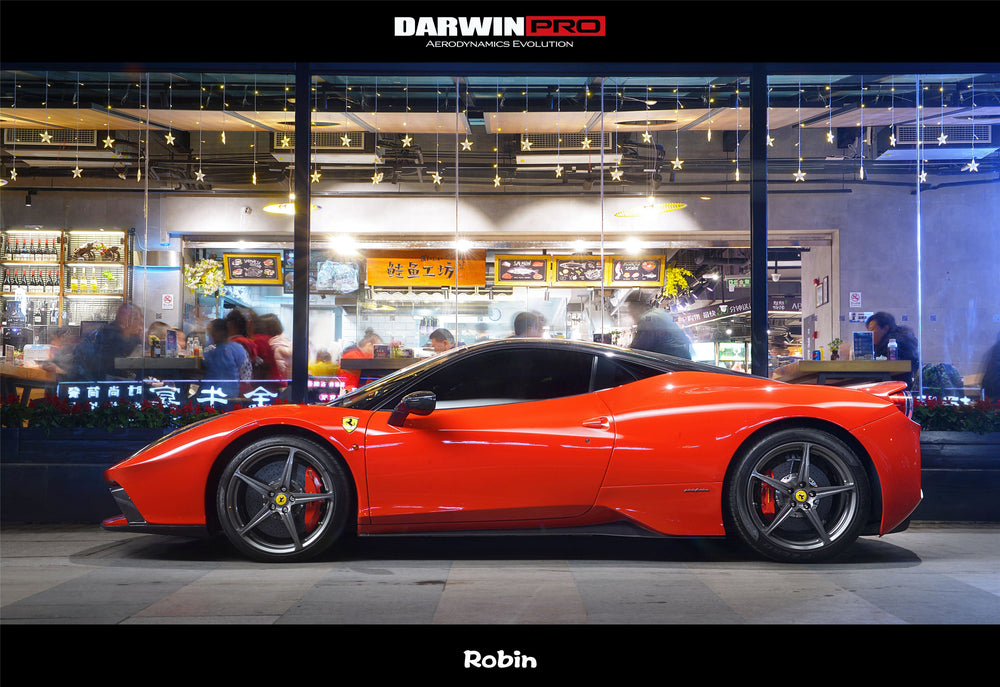 2010-2015 Ferrari 458 Coupe BKSS Style Partial Carbon Fiber Full Body Kit - DarwinPRO Aerodynamics