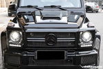  2002-2018 Mercedes Benz W463 G Class Wagon BRS Style Autoclave Carbon FIber Hood Scoop - Carbonado 