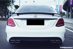  2015-2021 Mercedes Benz C-Class W205 Sedan RT-II Style Trunk Spoiler - Carbonado 