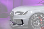  2017-2019 Audi RS4 B9 Front Bumper Trim Lip - DarwinPRO Aerodynamics 