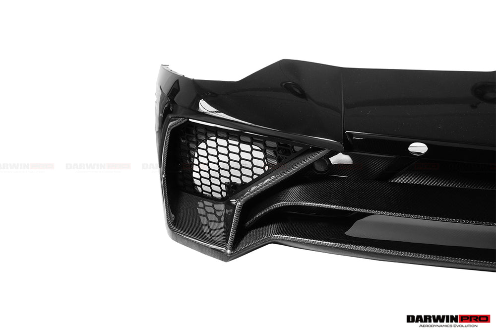 2011-2021 Lamborghini Aventador LP700 LP740 Coupe/Roadster SV Style Front Bumper - DarwinPRO Aerodynamics