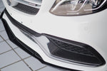  2015-2021 Mercedes Benz W205 C63/S AMG Carbon Fiber Front Bumper Trim Set (4pcs) - DarwinPRO Aerodynamics 