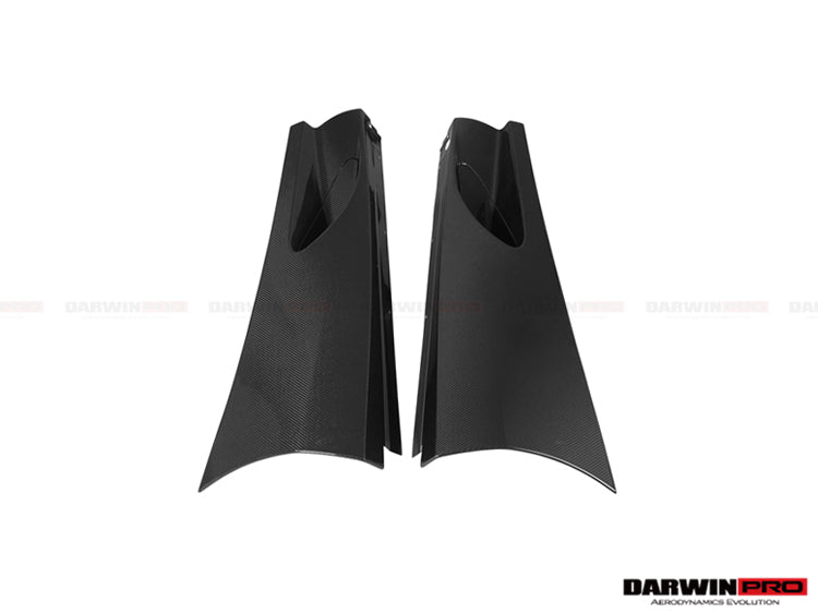 2017-2020 McLaren 720s Carbon Fiber Side Skirts - DarwinPRO Aerodynamics